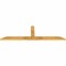 Ekena Millwork Portland Rough Sawn Timber Gable Bracket, Western Red Cedar, 72"W x 21"H x 2"D x 4"F, 7/12 Pitch GBW072X21X0204POR00RWR - alternate 4
